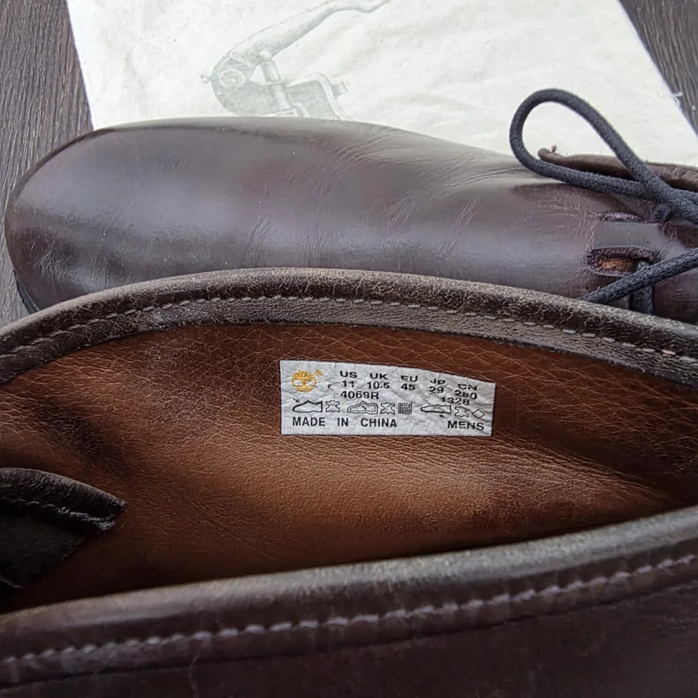 Timberland Boot Company Wodehouse Chukkas - Gray - Size 11 (FITS LIKE 12)